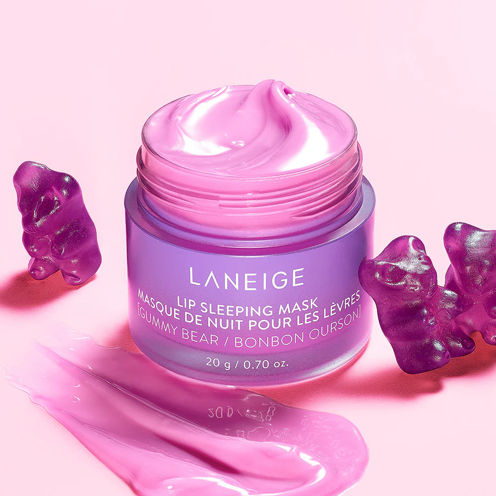 Laneige Full Size Lip Mask Availale in Berry, Gummy Bear and Sweet Candy