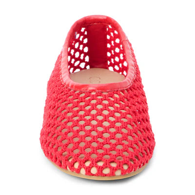 Matisse Marta Woven Flat in Red