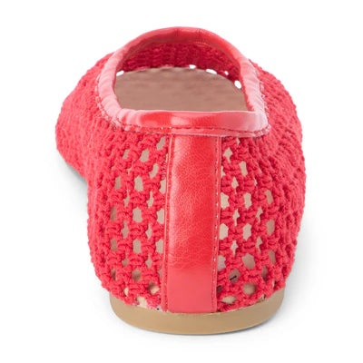 Matisse Marta Woven Flat in Red