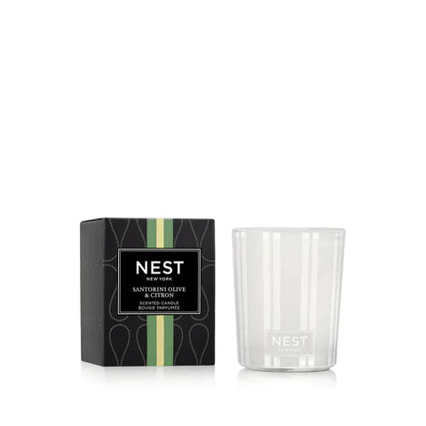 Nest New York Votive Candle in Santorini Olive and Citron