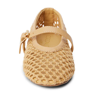 Matisse Footwear Nolita Ballet Flat in Natural