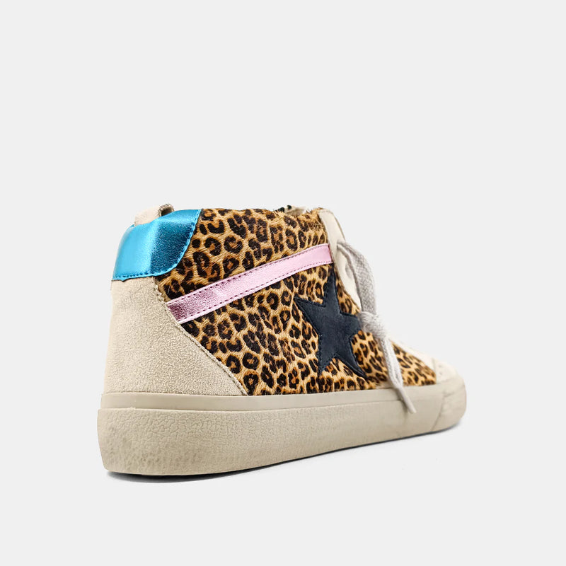 Shu Shop Paulina Sneaker in Leopard Hair