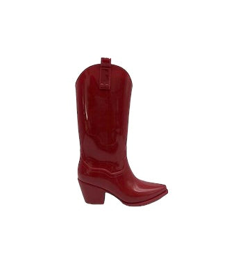 Matisse Footwear Annie Rubber Boots in Red