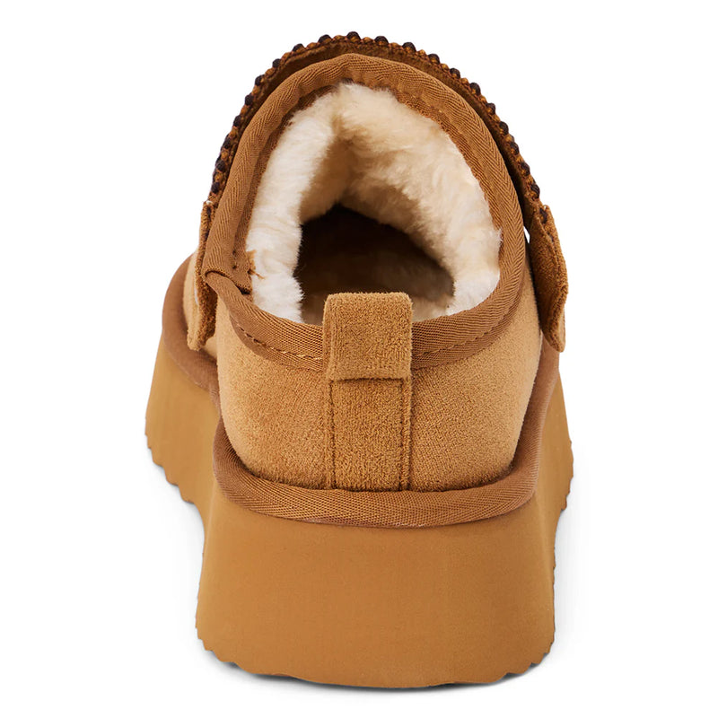 Matisse Footwear Storm Lounge Mule Slipper in Chestnut