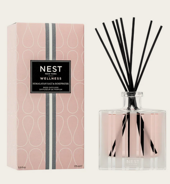 Nest New York Reed Diffuser in Himalayan Salt and Rosewater
