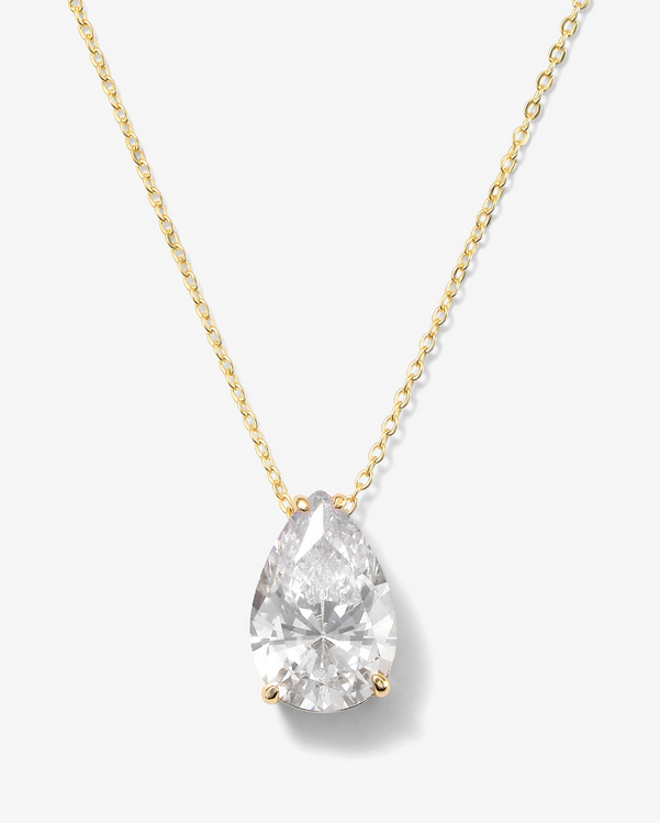 Melinda Maria Are You Jealous Drop Necklace in Gold