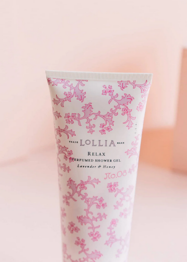 Lollia Perfumed Travel Size Shower Gel in Relax