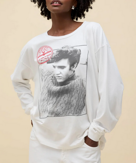 Daydreamer Elvis Sun Studios Merch Long Sleeve Tee