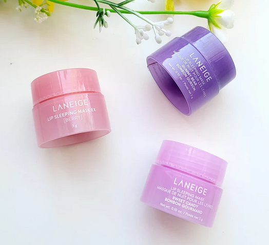 Laneige Lip Mask Mini Available in Berry, Gummy Bear and Sweet Candy