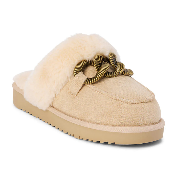 Matisse Footwear Taos Lounge Mule Slipper in Natural