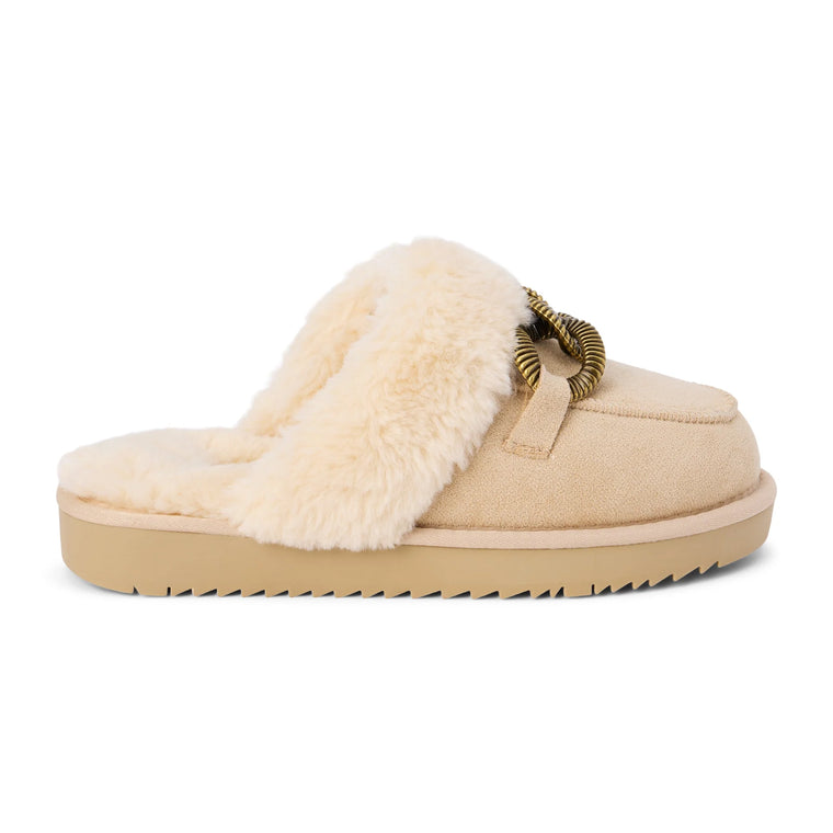 Matisse Footwear Taos Lounge Mule Slipper in Natural