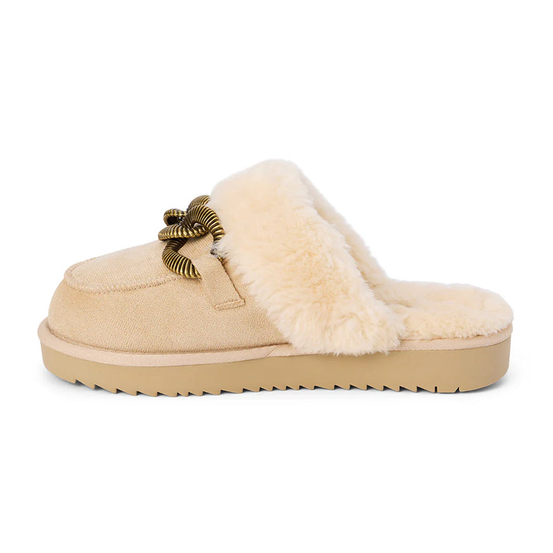 Matisse Footwear Taos Lounge Mule Slipper in Natural