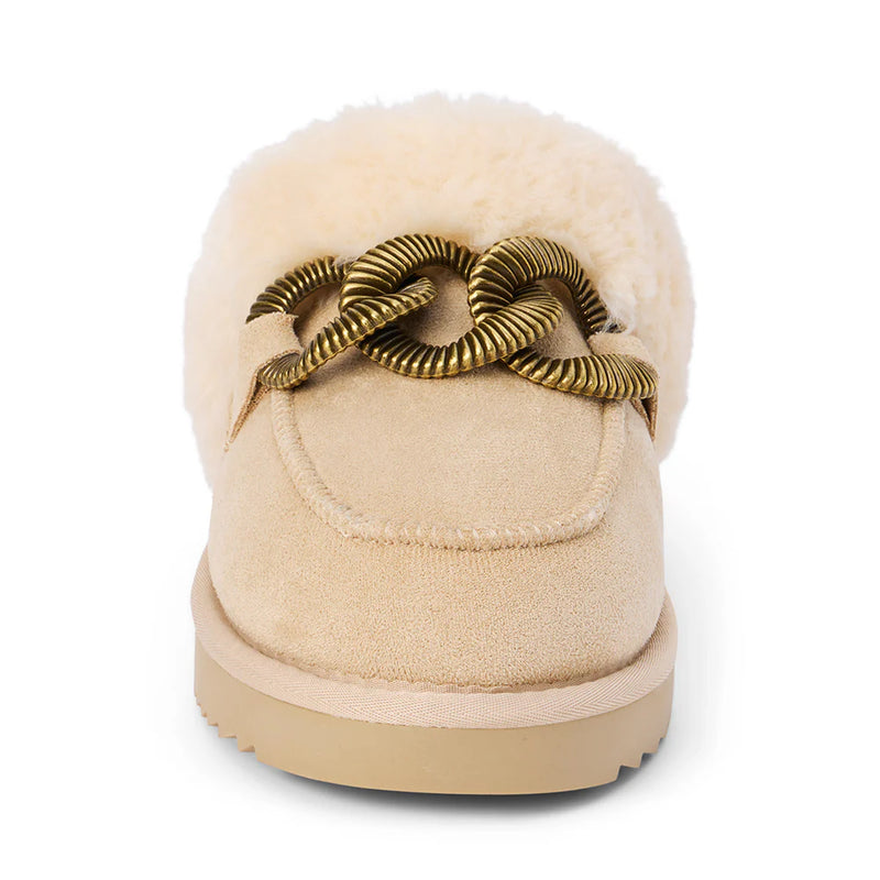 Matisse Footwear Taos Lounge Mule Slipper in Natural