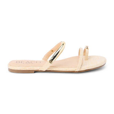 Matisse Footwear Vacay Flat Sandal in Natural