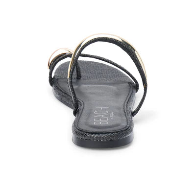 Matisse Footwear Vacay Flat Sandal in Black