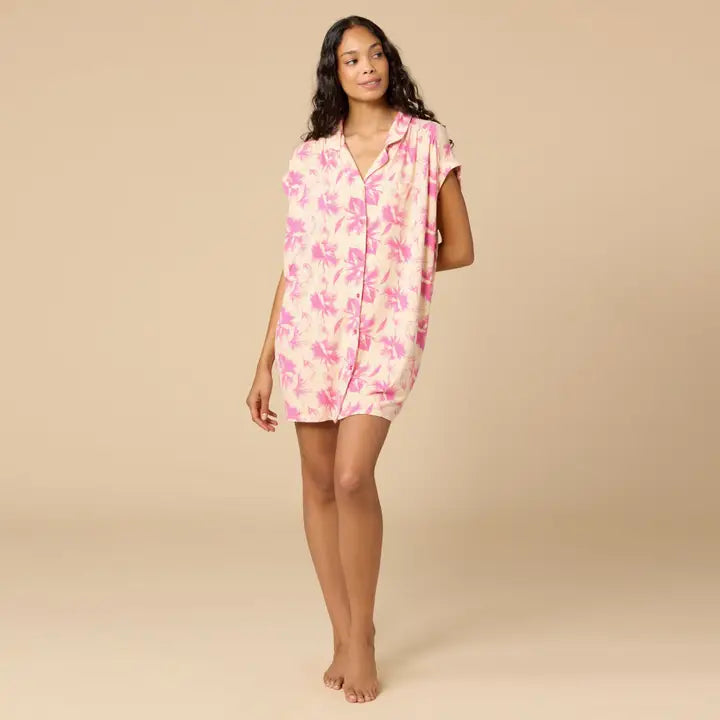 Softies Caftan Mini Sleepshirt