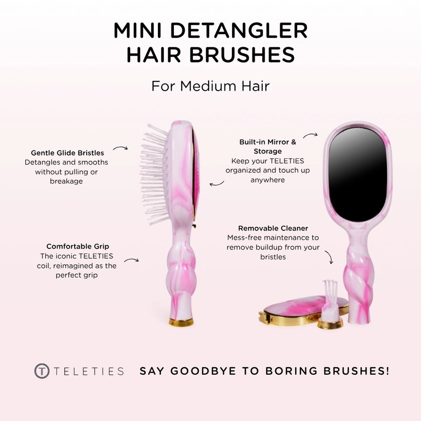 Teleties Mini Detangler Brush