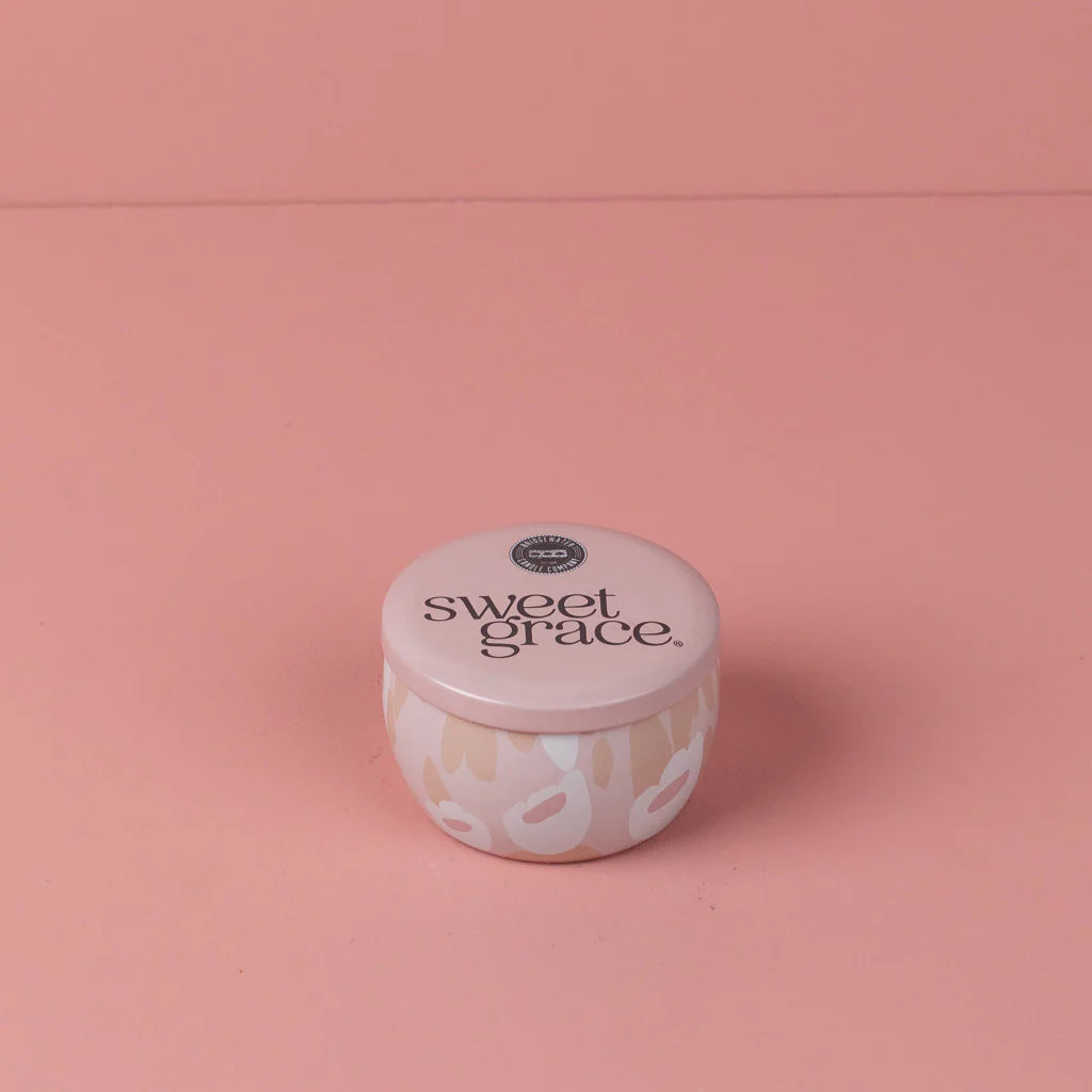 Single Wick Travel Tin Candle in Sweet Grace
