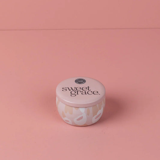 Single Wick Travel Tin Candle in Sweet Grace