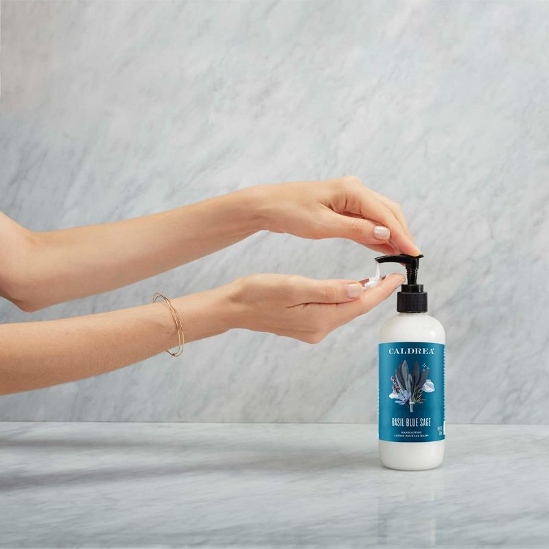 Caldrea Hand Lotion in Basil Blue Sage