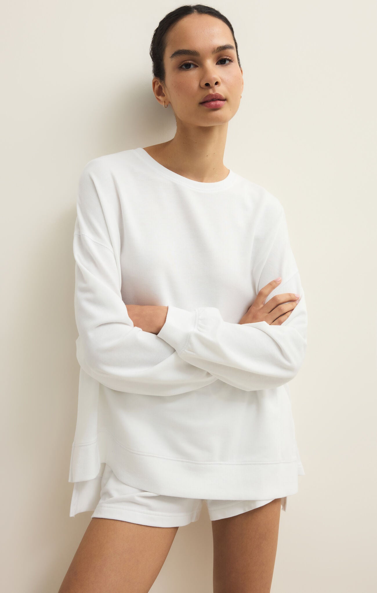 Z Supply Modern Weekender in White