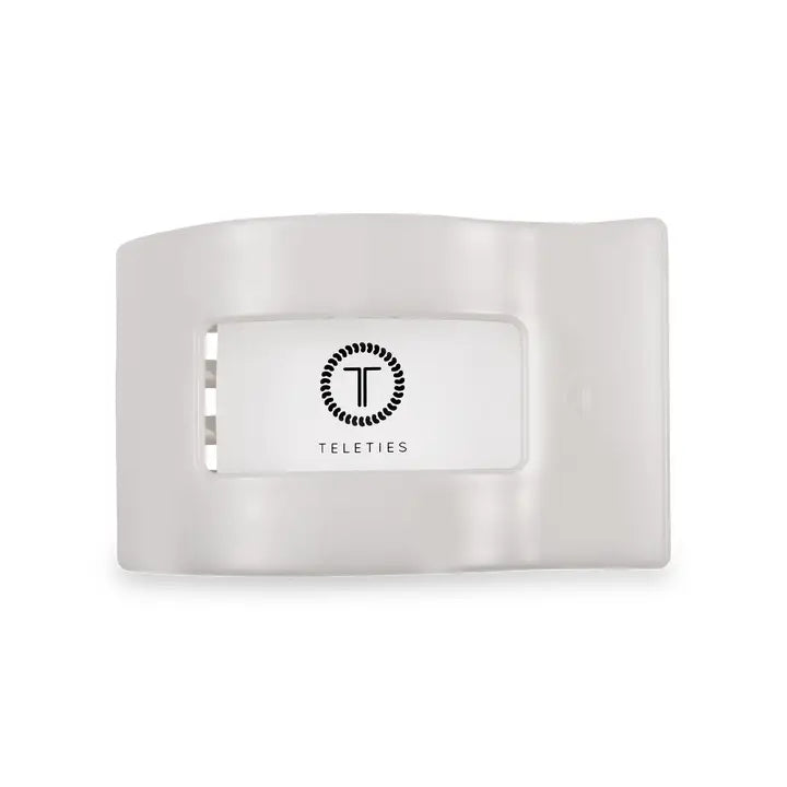 Teleties Flat Rectangle Clip in Medium
