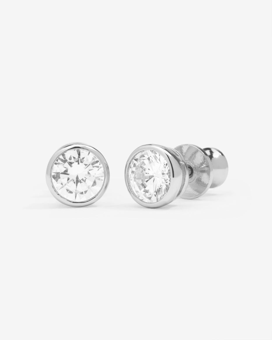 Melinda Maria Baroness Studs in Silver