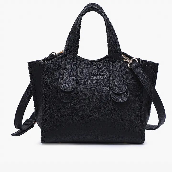 Whipstitch Detailed Handbag