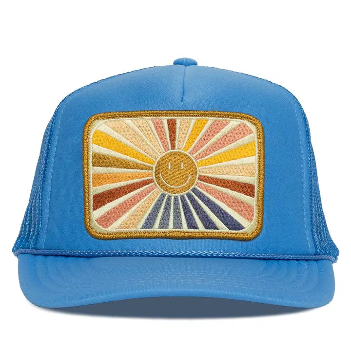Rays of Happy Tucker Hat in Blue