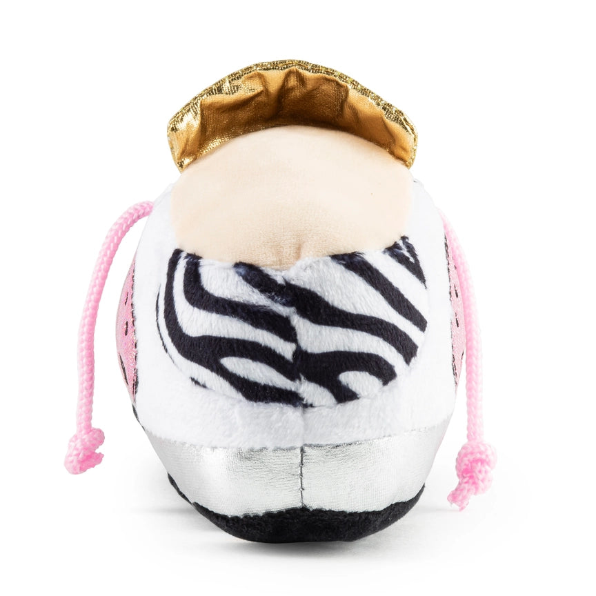 Golden Pooch Sneaker Dog Toy in Pink