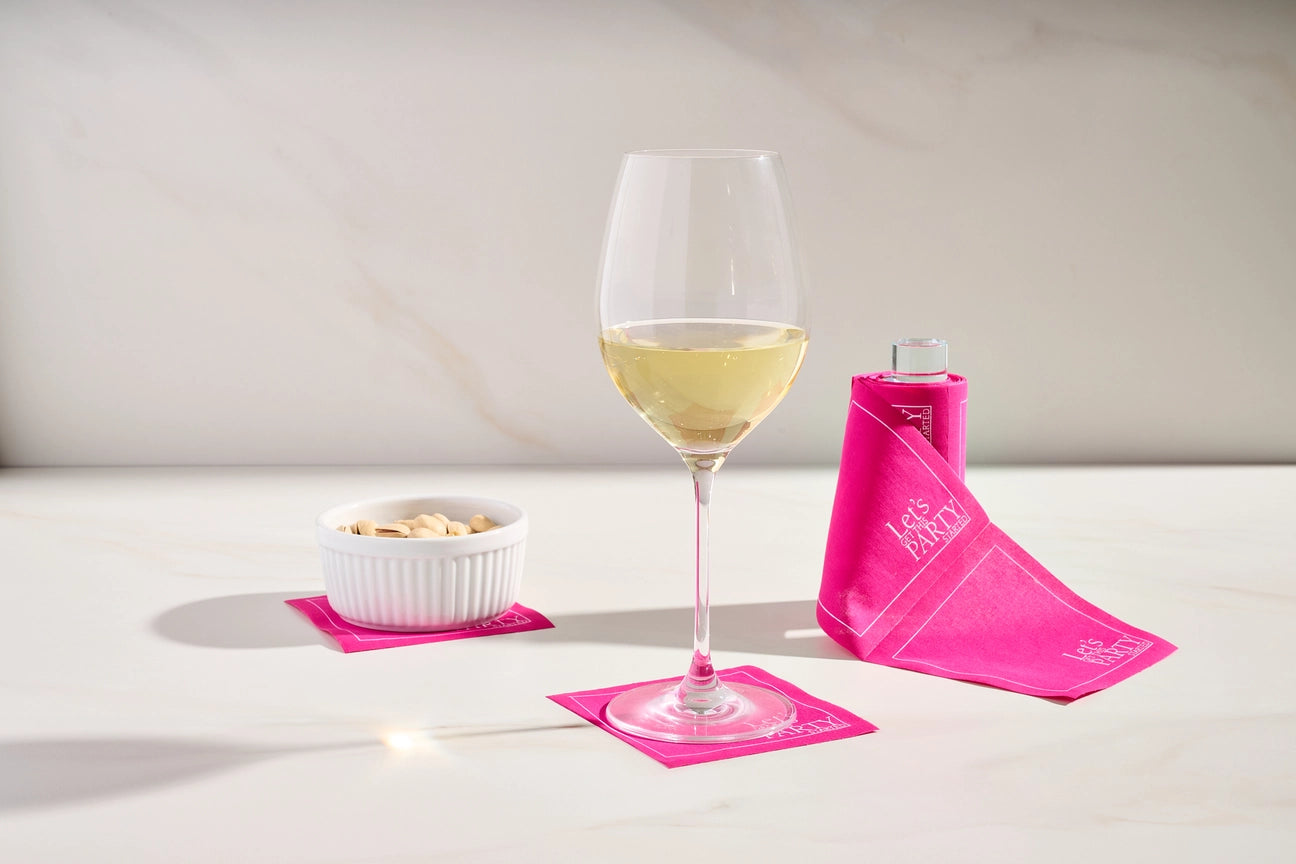 Glass Rolled Cocktail Napkin Stand