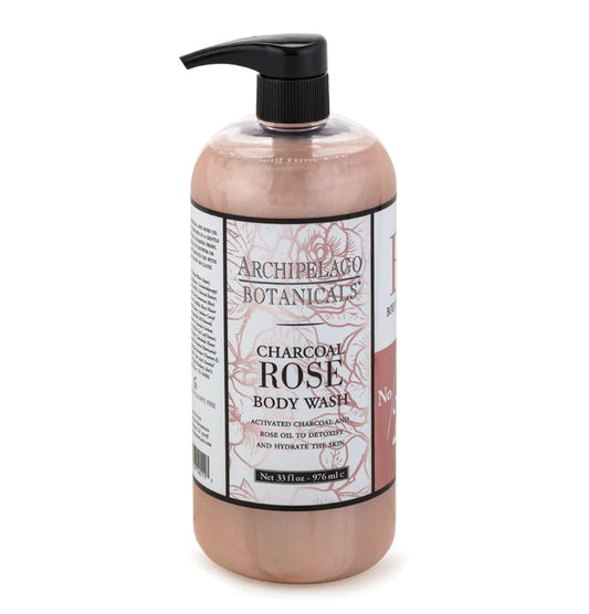 Archipelago 33oz Bodywash in Charcoal Rose