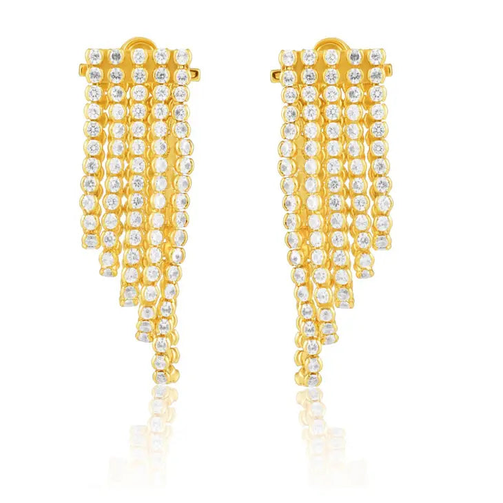 Sahira Jewelry Sade Earrings in Gold
