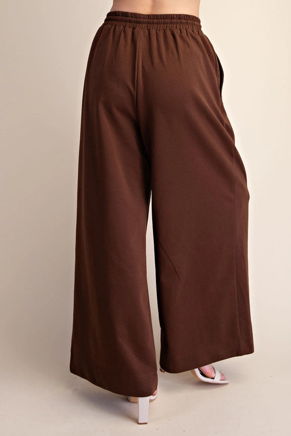 Sweatshirt Comfy Set in Chocolate