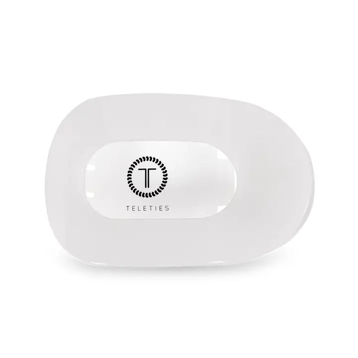Teleties Flat Round Clip in Large