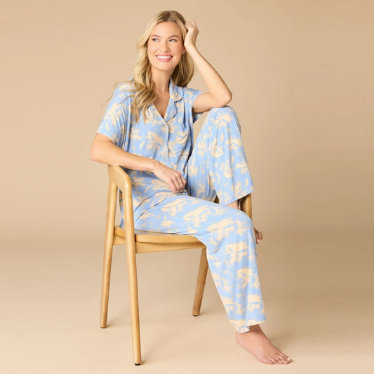 Softies Caftan Top Cropped Pant Set