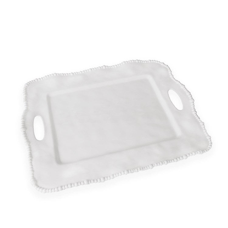 Beatriz Ball Vida Alegria Rectangular Serving Tray with Handles
