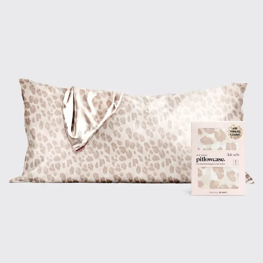 Kitsch Satin Pillowcase in King Size