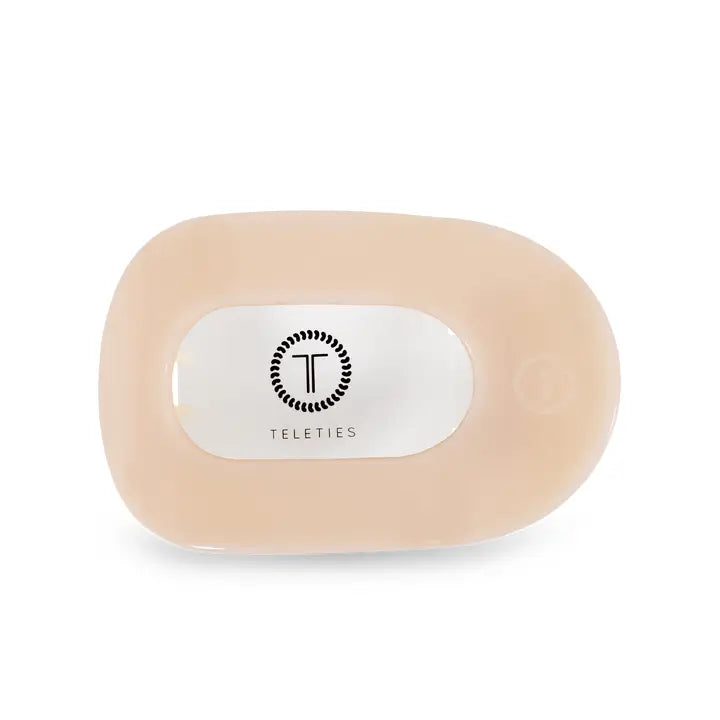 Teleties Flat Round Clip in Medium