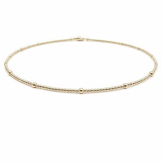 Erin Gray 2mm 14k Gold Filled Waterproof Necklace
