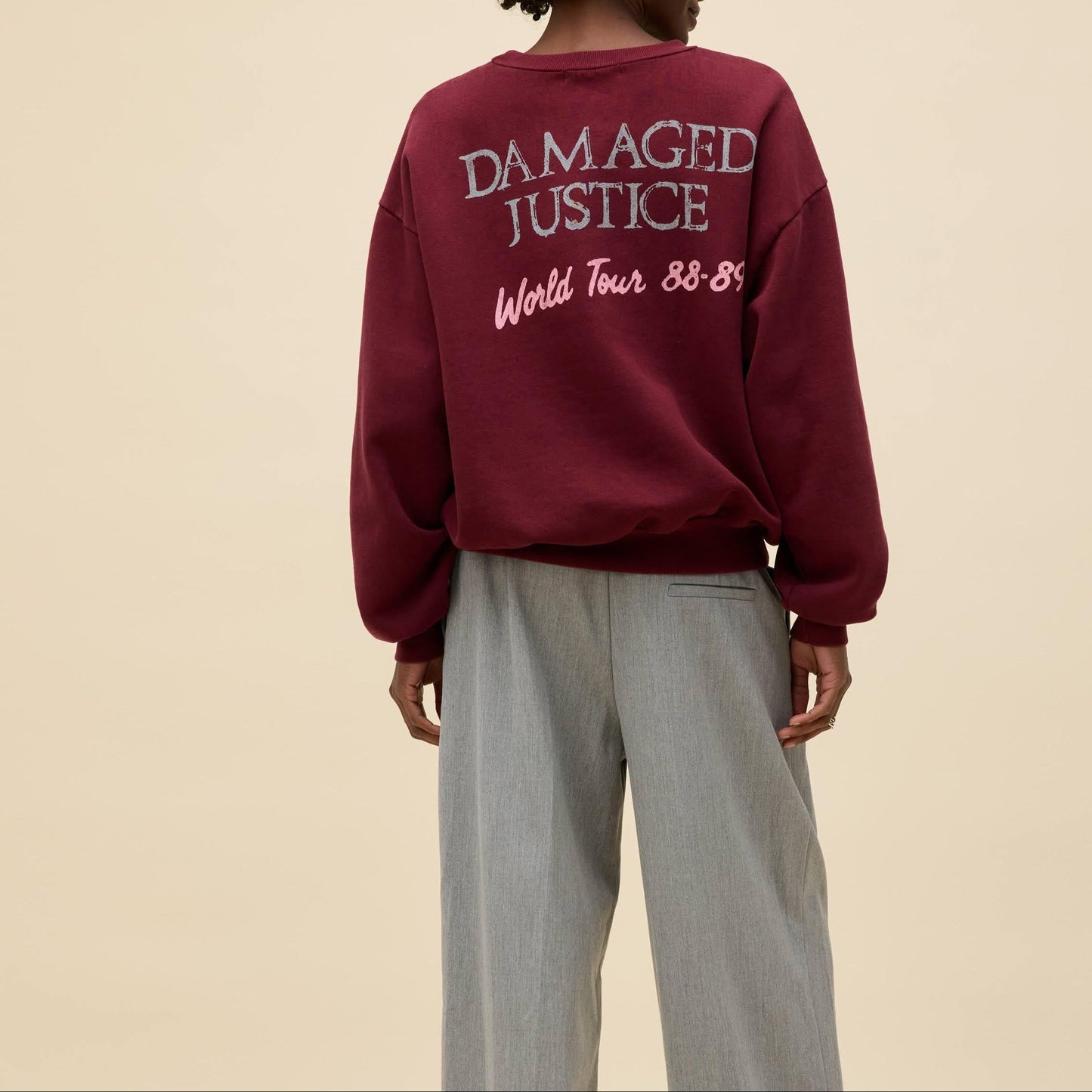 Daydreamer Crew Sweatshirt in Metallica Justice for All