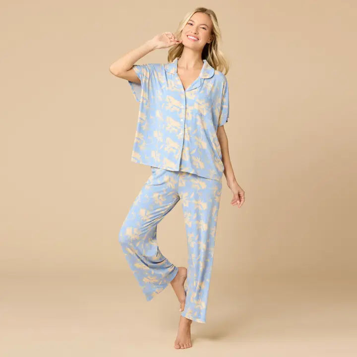 Softies Caftan Top Cropped Pant Set
