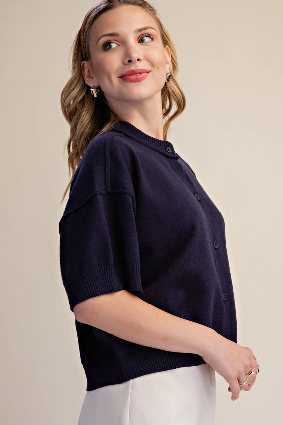 Everyday Cardi in Navy