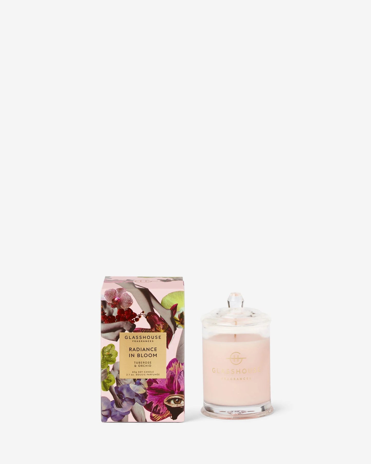 Glasshouse Fragrances Votive Candle in Radiance in Bloom