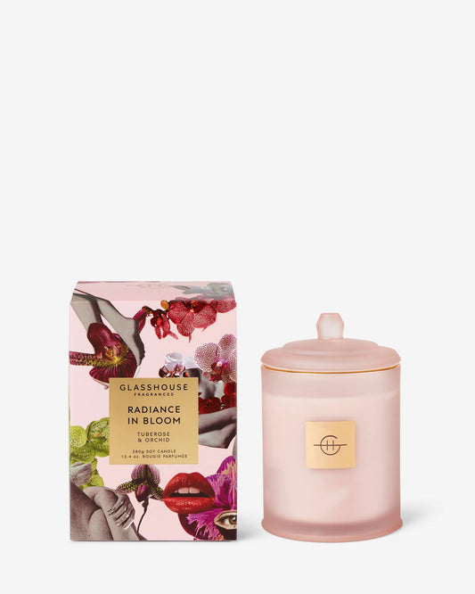Glasshouse Fragrances Classic Candle in Radiance in Bloom