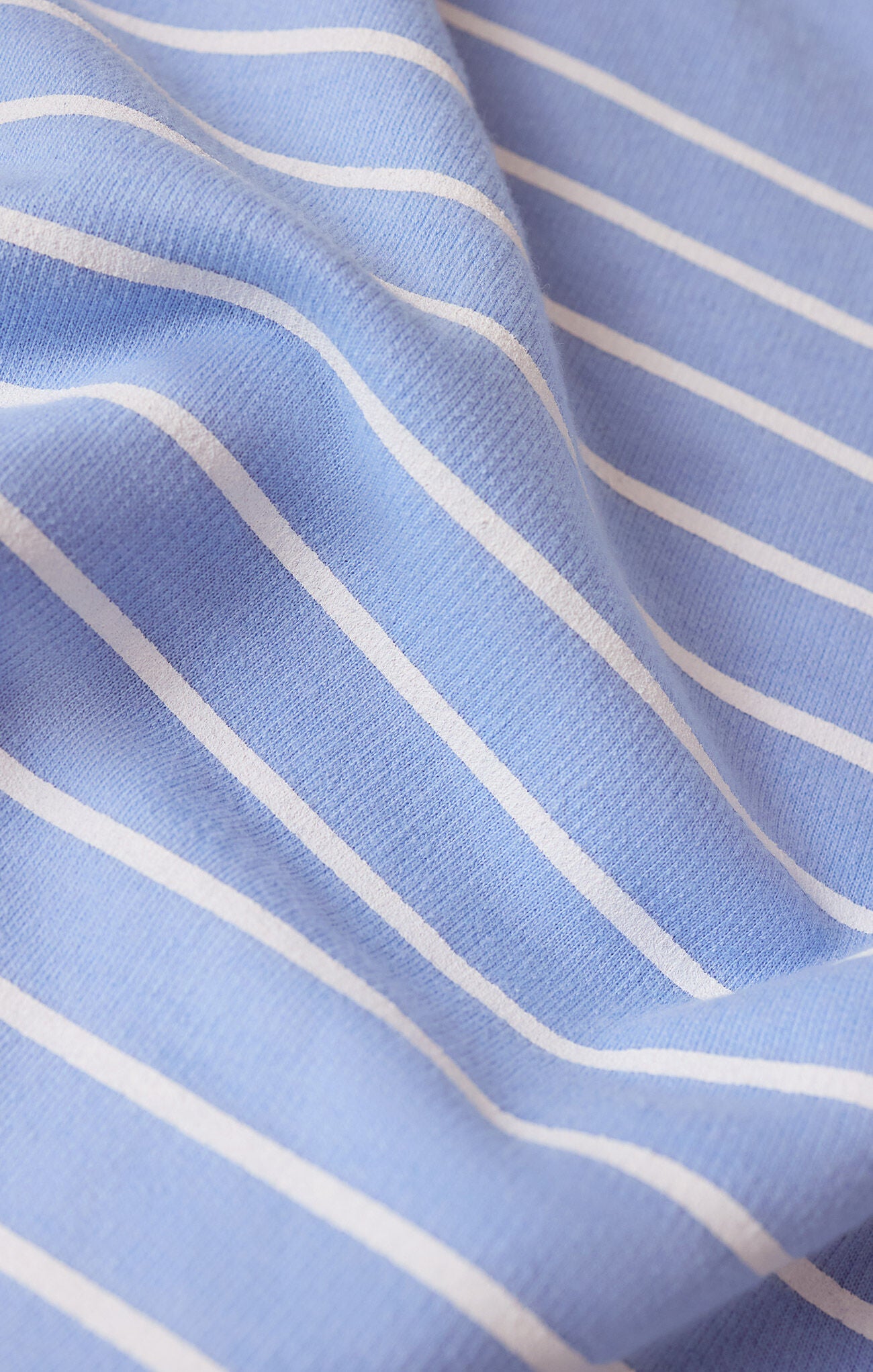 Z Supply Weekender Stripe V-Neck in Barcelona Blue