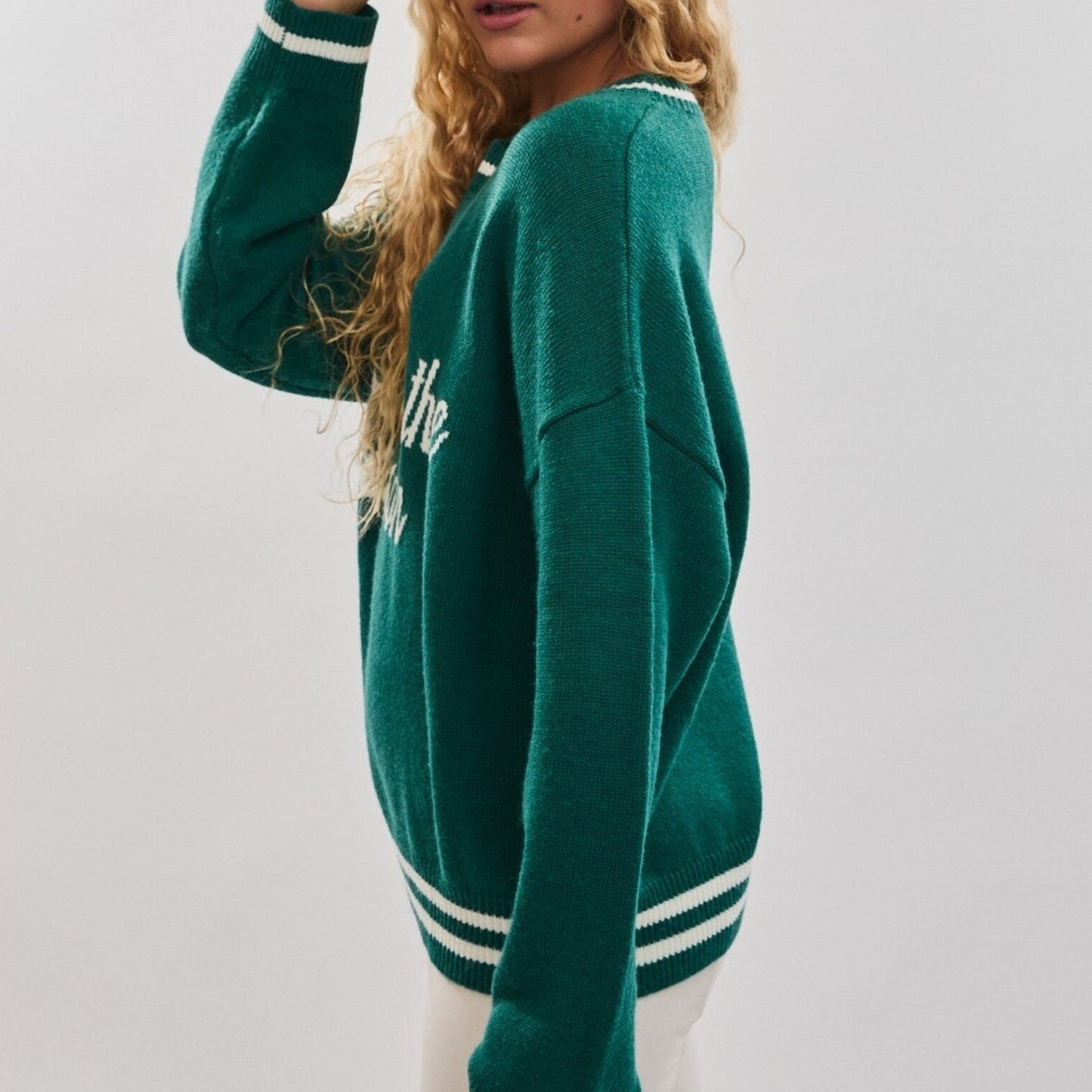 Tis the Season Sweater in Festive Green