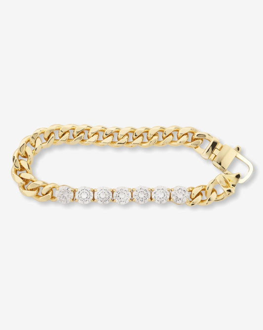 Melinda Maria Julian Loves Diamonds Bracelet Gold