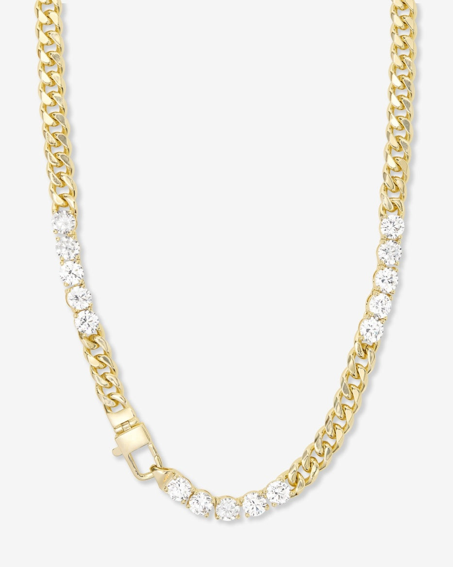 Melinda Maria Julian's Obsessed with Diamonds Necklace in Gold