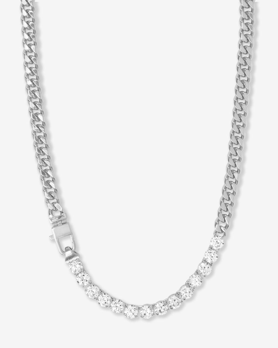 Melinda Maria Julian REALLY Loves Diamonds Necklace in Silver